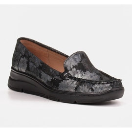 Radoskór Chaussures femme noires confortables pour un pied plus large le noir 1