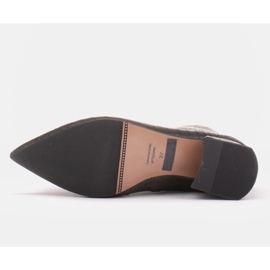 Marco Shoes Bottes fines avec cuir intéressant dans un thème animalier vert 6