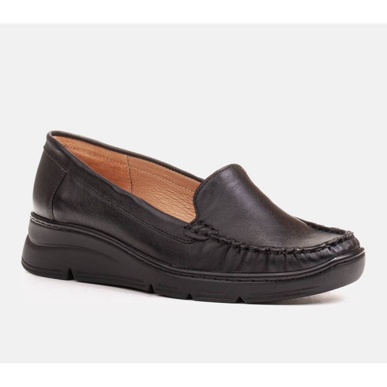 Radoskór Chaussures femme noires confortables pour un pied plus large le noir 1