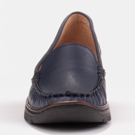 Radoskór Chaussures femme bleu marine confortables pour un pied plus large 1