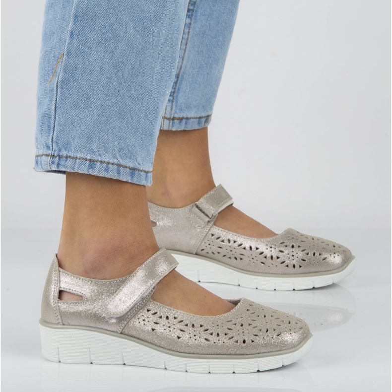 Chaussures Filippo DP640/20 Si Argent 4