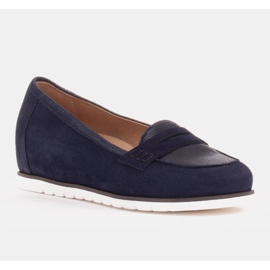Marco Shoes Chaussures légères avec un dessous très doux et un gousset caché bleu marin 3