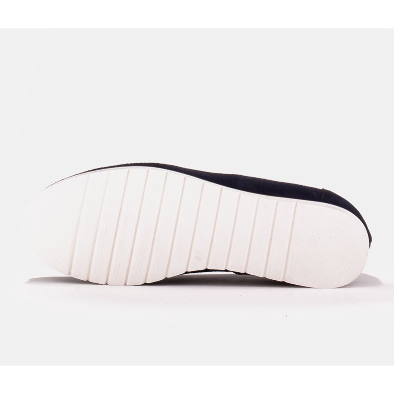 Marco Shoes Chaussures légères avec un dessous très doux et un gousset caché bleu marine 1