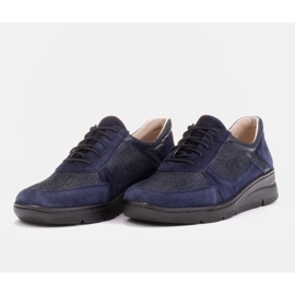 Radoskór Des chaussures confortables pour un pied plus large sur une semelle légère bleu marin 4