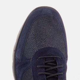 Radoskór Des chaussures confortables pour un pied plus large sur une semelle légère bleu marin 8