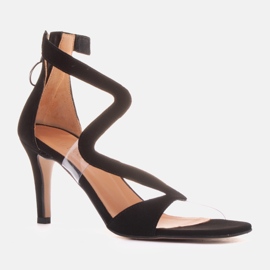 Marco Shoes Sandales Ava élégantes le noir 1 Marco Shoes Sandales Ava élégantes le noir 1