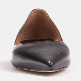 Marco Shoes Ballerines femme à pans bas le noir 2 Marco Shoes Ballerines femme à pans bas le noir 2