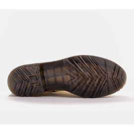 Marco Shoes Bottines hautes, bottines nouées sur une semelle translucide jaune 9