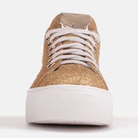 Marco Shoes Baskets légères à semelle épaisse 1958P-1208-615-1 d'or 1 Marco Shoes Baskets légères à semelle épaisse 1958P-1208-615-1 d'or 1