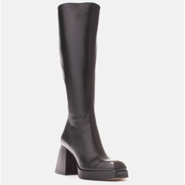 Marco Shoes Bottes Patrizia élégantes sur la plateforme noir 1