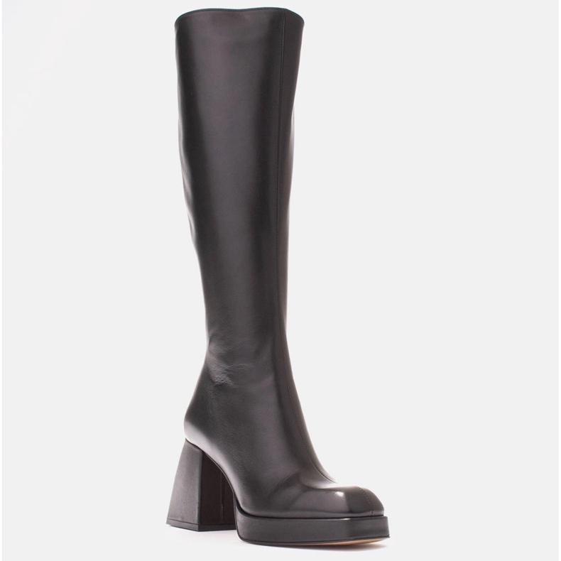Marco Shoes Bottes Patrizia élégantes sur la plateforme noir 1