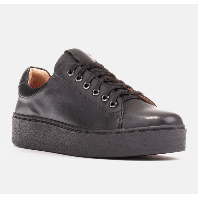 Marco Shoes Baskets de sport à fond épais le noir 1