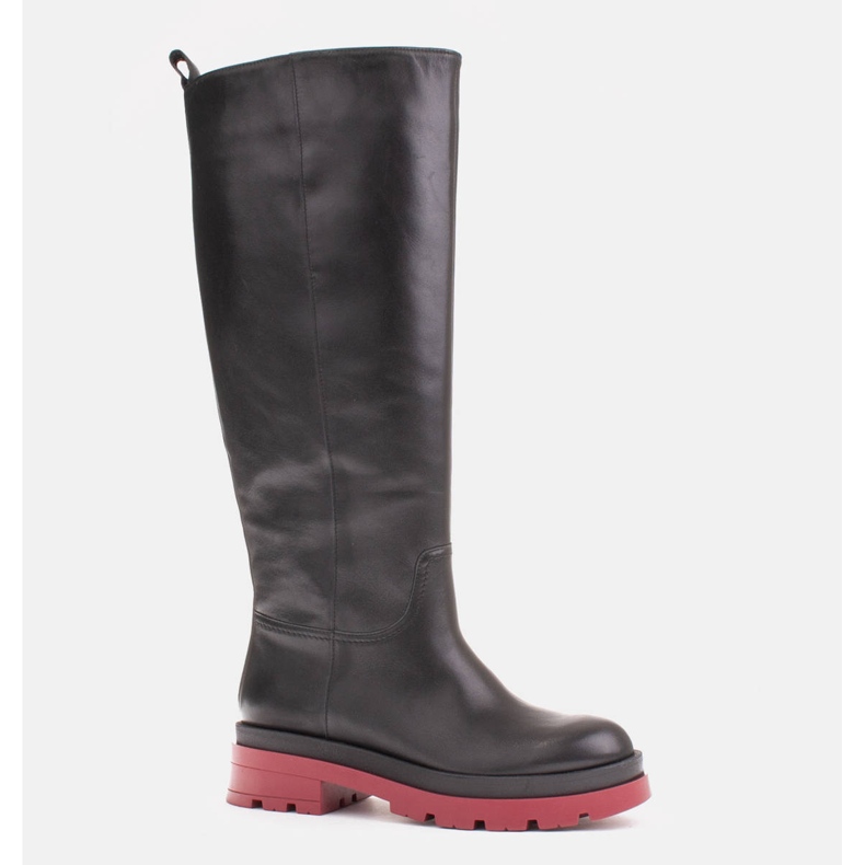 Marco Shoes Bottes de trappeur avec une tige plus large noir 1