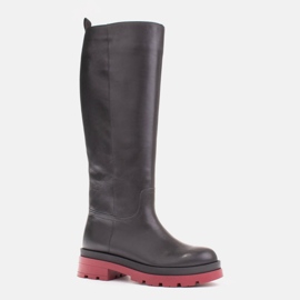 Marco Shoes Bottes de trappeur à tige régulière le noir 1