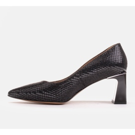 Marco Shoes Escarpins en daim naturel le noir 3