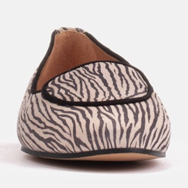 Marco Shoes Ballerines confortables avec une semelle intérieure souple beige 2