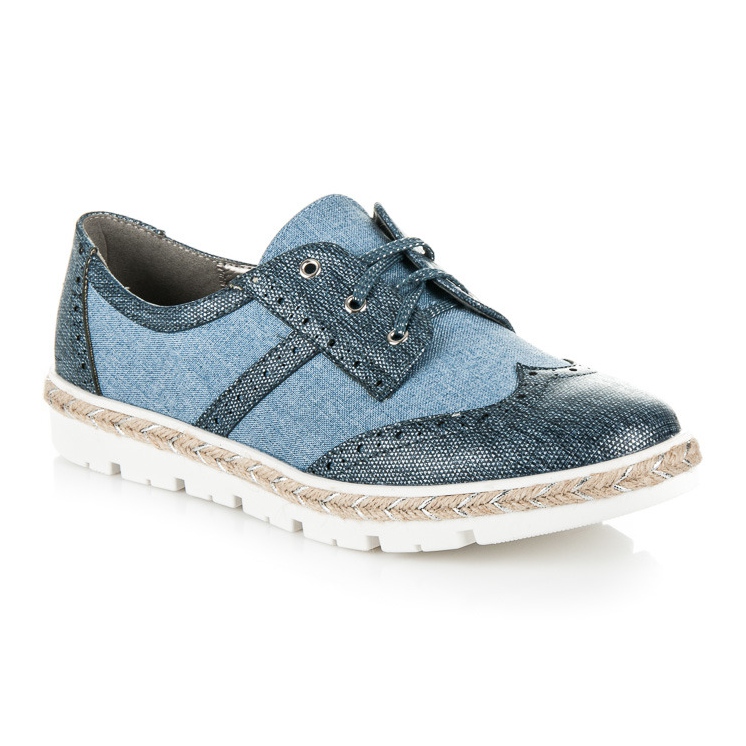 Chaussures à lacets KYLIE bleu 1