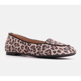 Marco Shoes Ballerines confortables avec une semelle intérieure souple beige 4