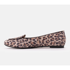 Marco Shoes Ballerines confortables avec une semelle intérieure souple beige 3