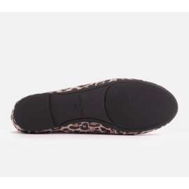 Marco Shoes Ballerines confortables avec une semelle intérieure souple beige 1