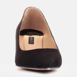 Marco Shoes Escarpins élégants avec un talon plus bas le noir 2