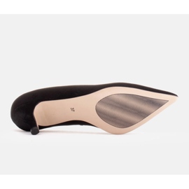 Marco Shoes Escarpins élégants avec un talon plus bas le noir 6