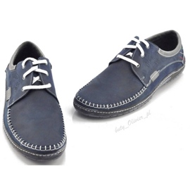 Mario Pala Chaussures homme 539 bleu marine 3