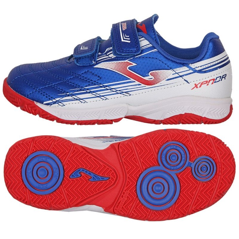 Joma XPander 2204 In Jr XPJW2204INV chaussures de football multicolore bleu 1