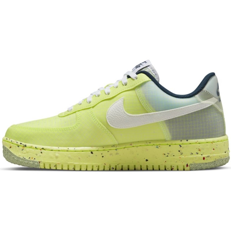 Chaussure Nike Air Force 1 Crater M DH2521-700 jaune 1