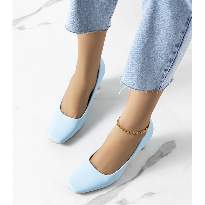 Escarpins femme Graves bleu 1 Escarpins femme Graves bleu 1