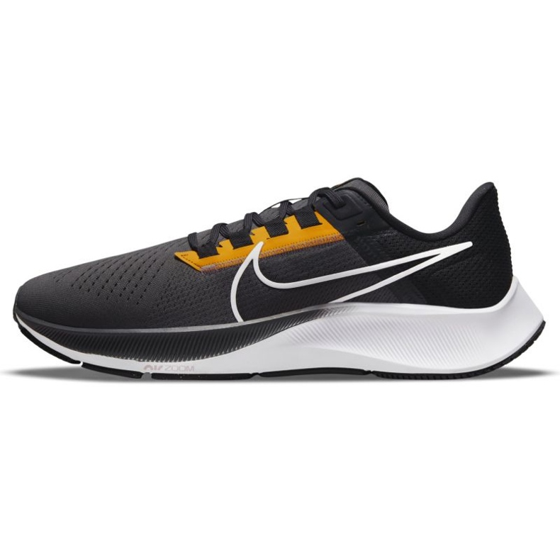 Chaussure Nike Air Zoom Pegasus 38 M CW7356-010 noir jaune 1