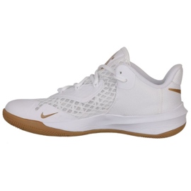 Chaussure de volleyball Nike Zoom Hyperspeed Court DJ4476-170 blanche blanche 1