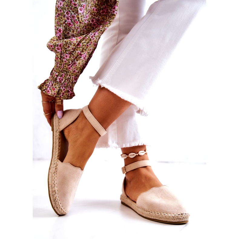 Evento Espadrilles Femme à Boucle Beige Clair Bonetti 2 Evento Espadrilles Femme à Boucle Beige Clair Bonetti 2