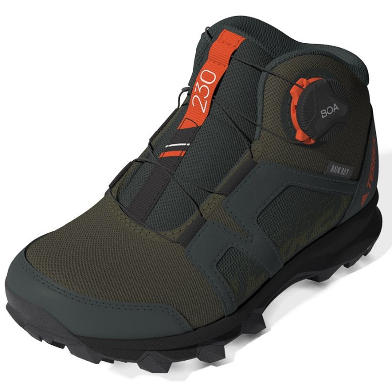 Chaussures Adidas Terrex Boa Mid R.Rdy Jr GX2233 vert 1
