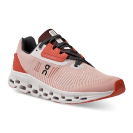 On Running Sur Running Cloudstratus Chaussures W 3999208 rouge 2