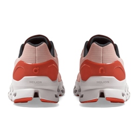 On Running Sur Running Cloudstratus Chaussures W 3999208 rouge 5