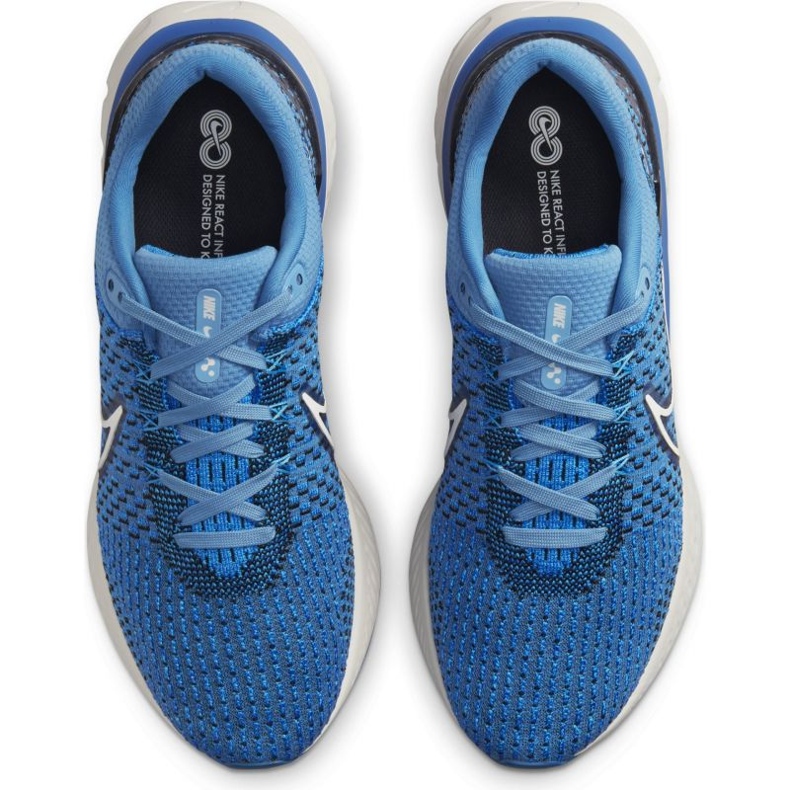 Chaussures Nike React Infinity Run Flyknit 3 DH5392-400 bleu 1