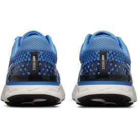 Chaussures Nike React Infinity Run Flyknit 3 DH5392-400 bleu 2