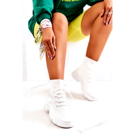 FM1 Chaussettes de sport blanches Kimberly 4