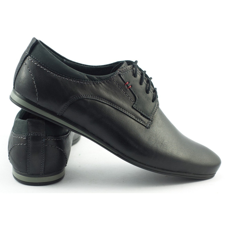Olivier Chaussures élégantes pour hommes pour jeans 731 noir 2