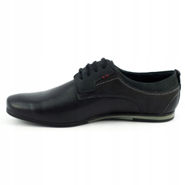 Olivier Chaussures élégantes pour hommes pour jeans 731 noir 4