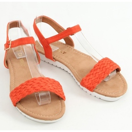 Sandales femme Riggs Brique orange 1