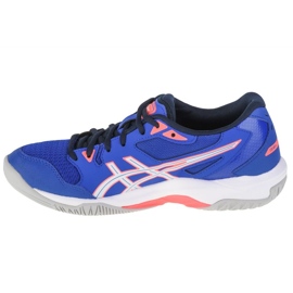 Asics Gel-Rocket 10 W 1072A056-402 chaussures de volley-ball bleu marine bleus et bleu marine 1