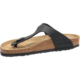 Birkenstock tongs Gizeh 43691 le noir 1