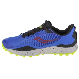 Chaussures de course Saucony Peregrine 12 M S20737-25 bleu 1 Chaussures de course Saucony Peregrine 12 M S20737-25 bleu 1