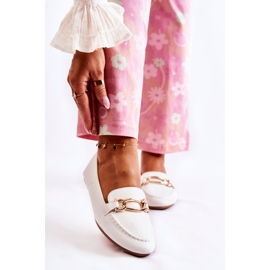 PG1 Mocassins à décor Millario blanc 1