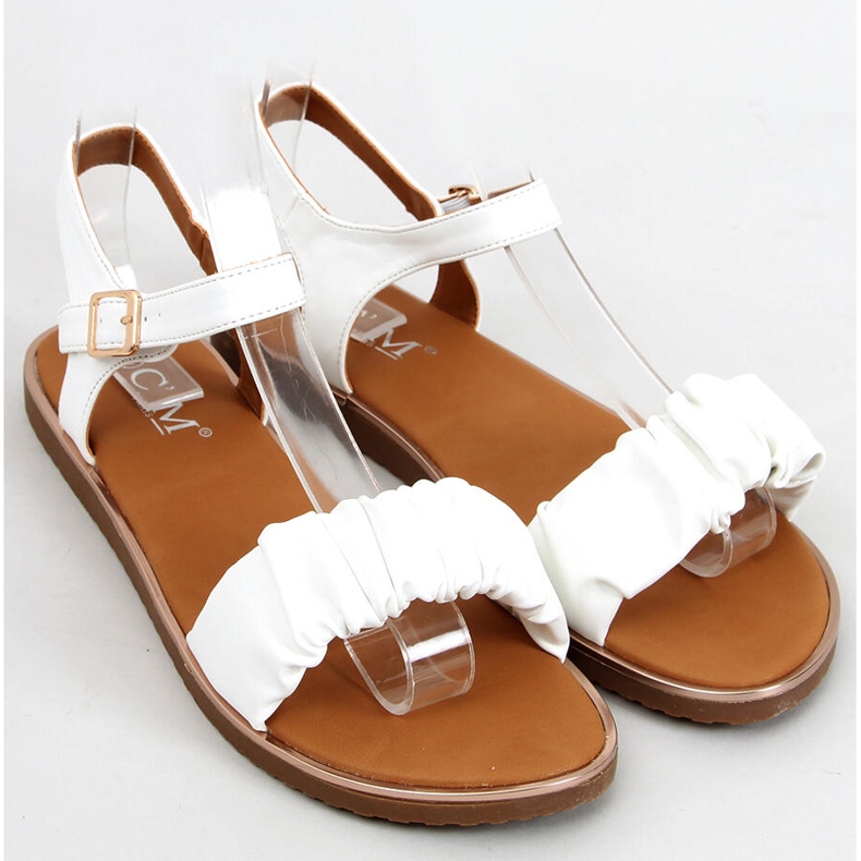 Sandales femme Daisy White blanc 2