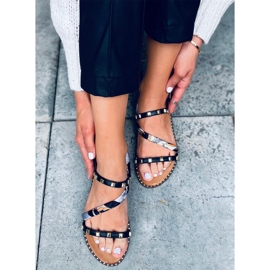 Sandales Maya noires pour femmes le noir 3