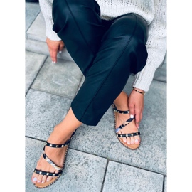 Sandales Maya noires pour femmes le noir 2