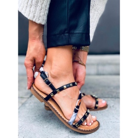 Sandales Maya noires pour femmes le noir 4